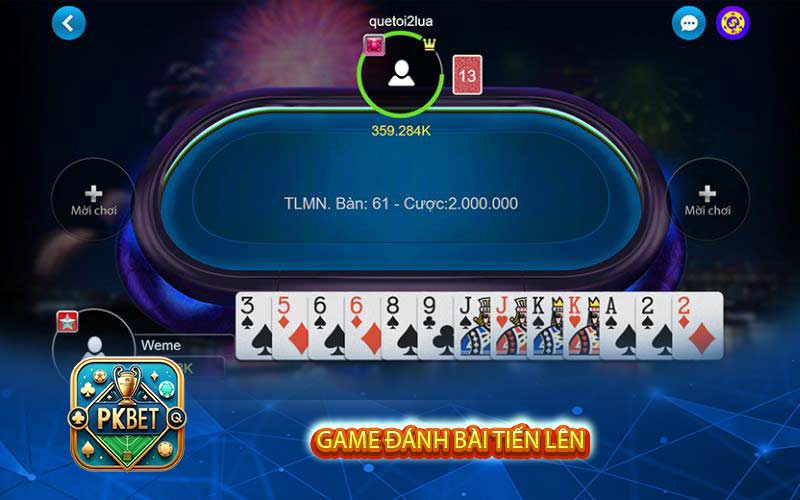 Game đánh bài tiến lên